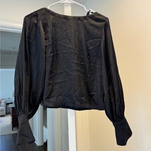 Black blouse jcrew